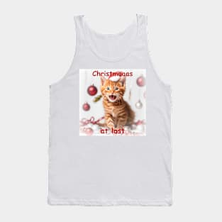 Christmas at last Tank Top